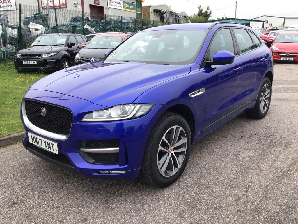 Jaguar F-Pace 2.0 D180 R-sport Awd Euro 6 S S MW17XNT Blue #6