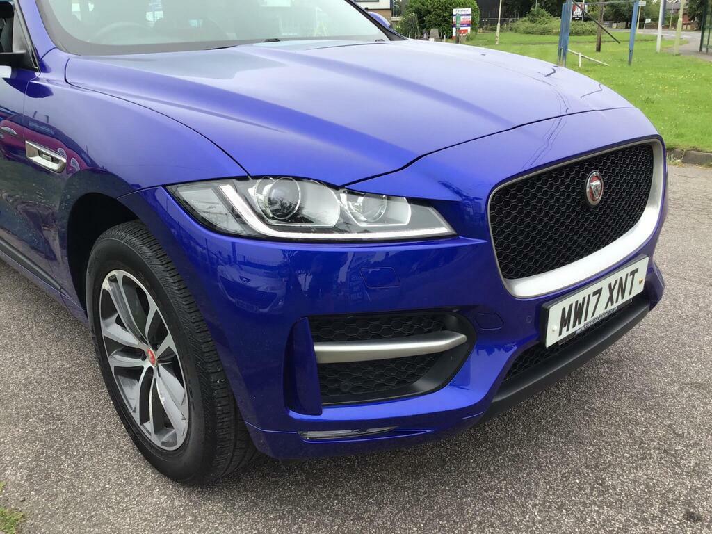 Jaguar F-Pace 2.0 D180 R-sport Awd Euro 6 S S MW17XNT Blue #2