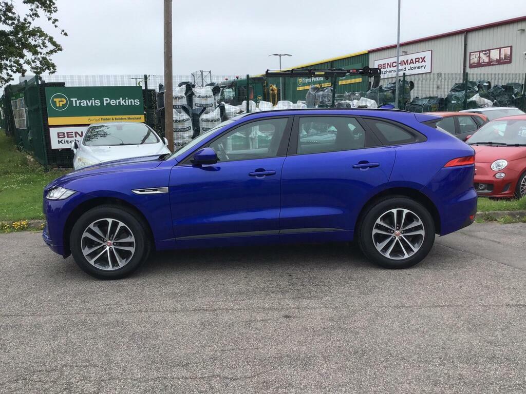 Jaguar F-Pace 2.0 D180 R-sport Awd Euro 6 S S MW17XNT Blue #5
