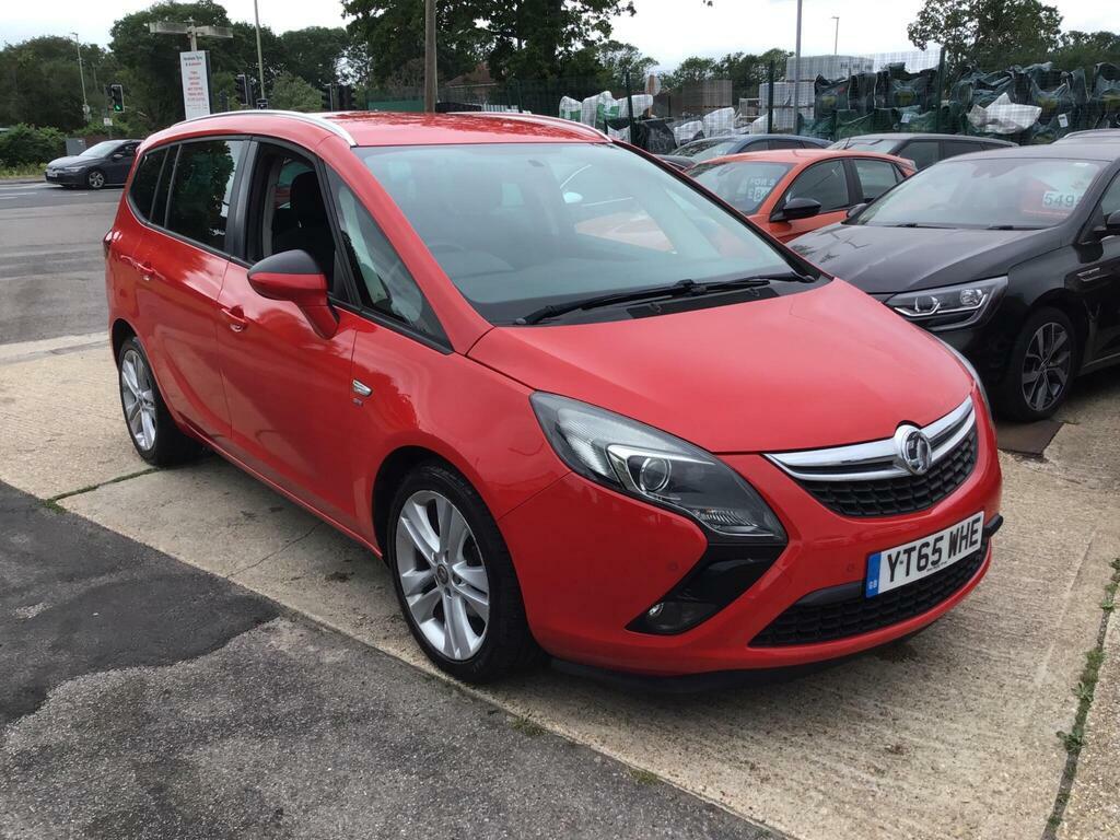Vauxhall Zafira Tourer 1.4I Turbo Sri Euro 6 Red
