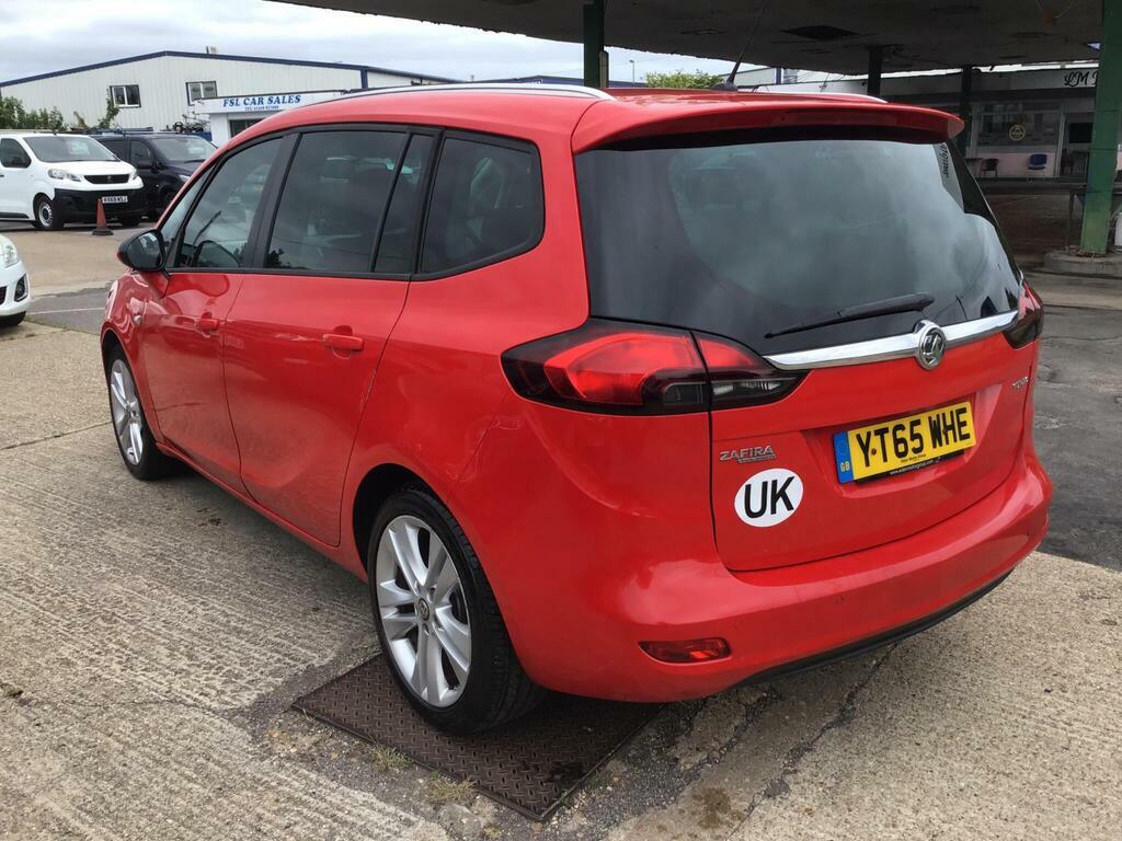 Vauxhall Zafira Tourer 1.4I Turbo Sri Euro 6 Red #5