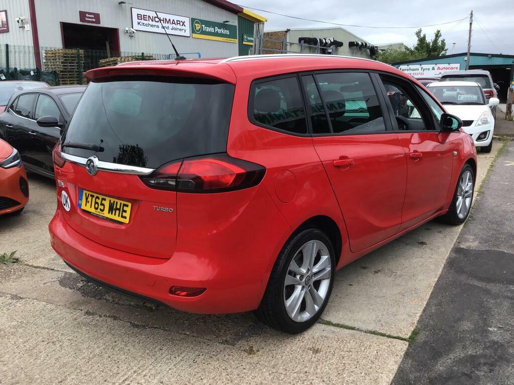 Vauxhall Zafira Tourer 1.4I Turbo Sri Euro 6 Red #6