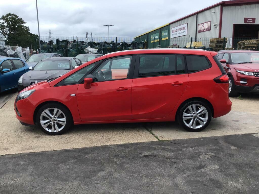 Vauxhall Zafira Tourer 1.4I Turbo Sri Euro 6 Red #3