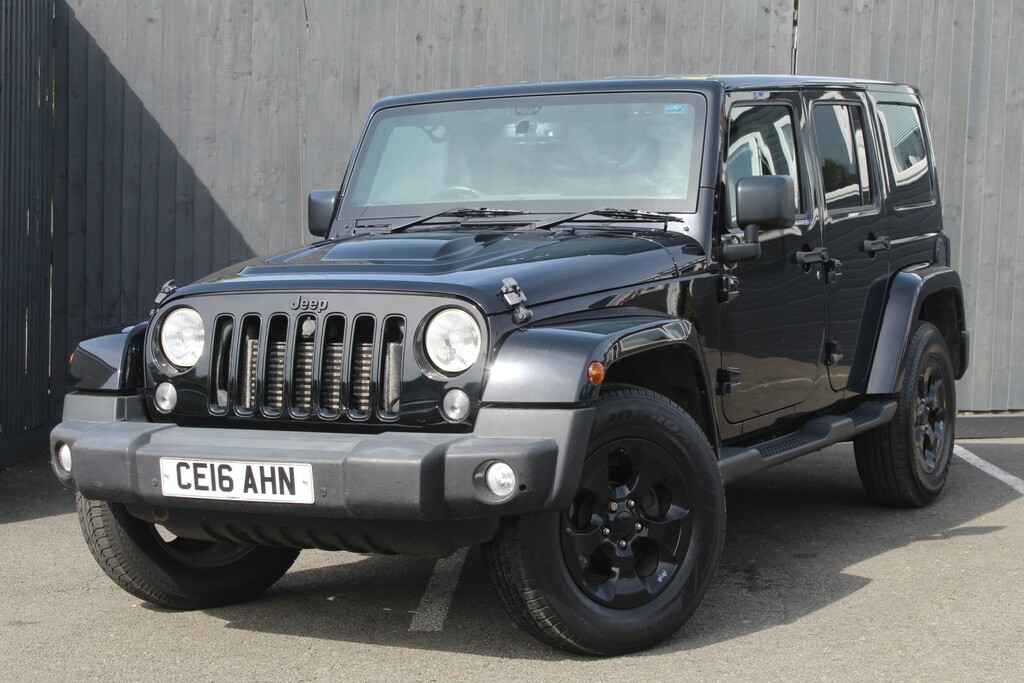Jeep Wrangler Suv 2.8 Wrangler 4-Door Crd Black Edition 2016 Black #3