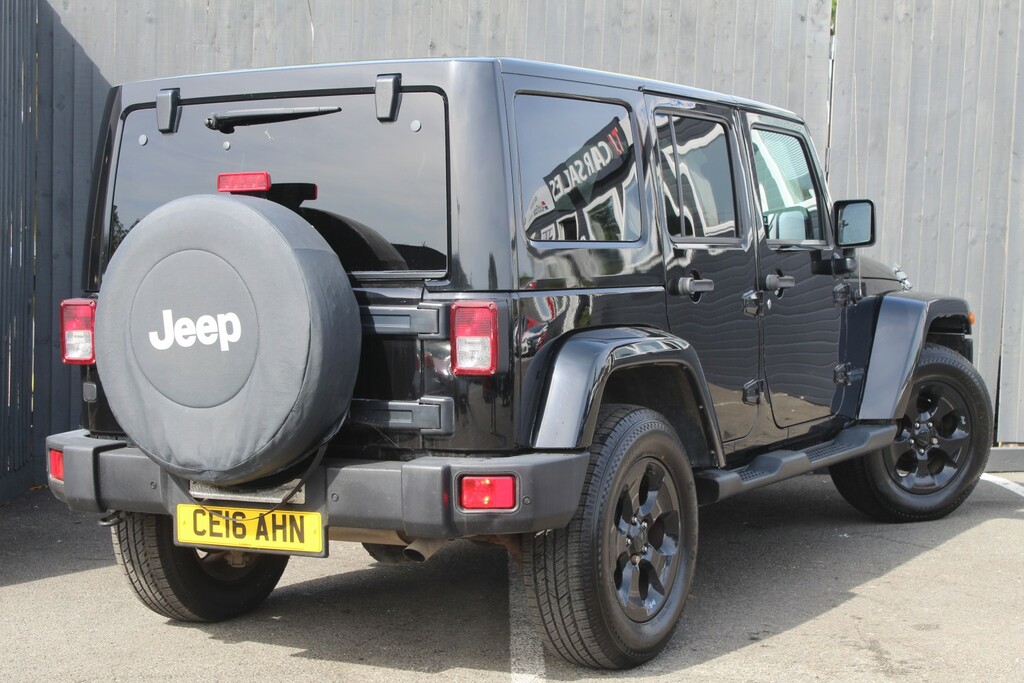 Jeep Wrangler Suv 2.8 Wrangler 4-Door Crd Black Edition 2016 Black #6
