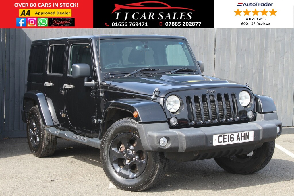 Jeep Wrangler Suv 2.8 Wrangler 4-Door Crd Black Edition 2016 Black