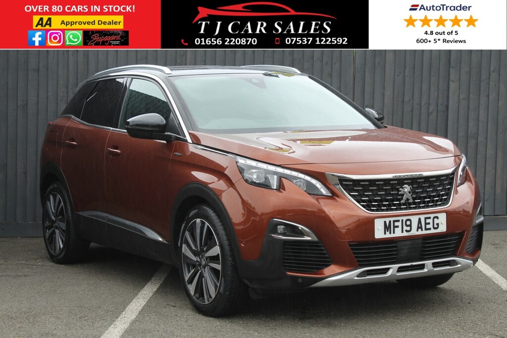 Peugeot 3008 Suv 1.5 Bluehdi Gt Line Premium 2019 Brown