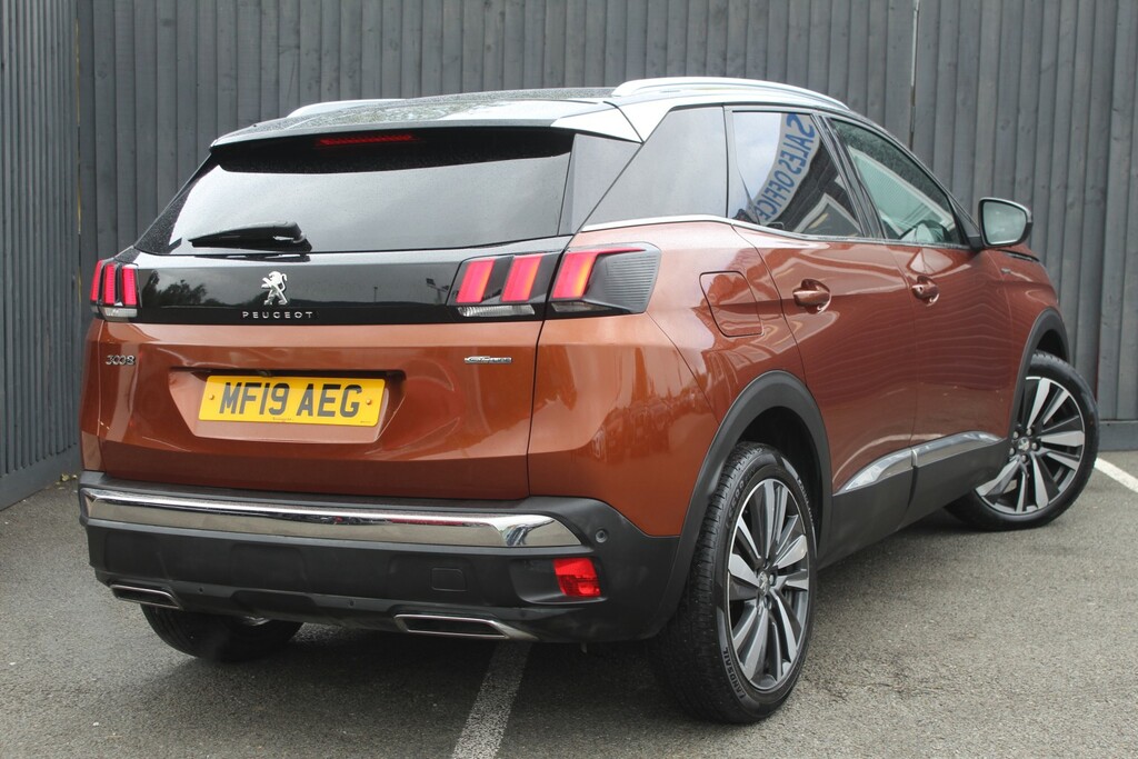 Peugeot 3008 Suv 1.5 Bluehdi Gt Line Premium 2019 MF19AEG Brown #6