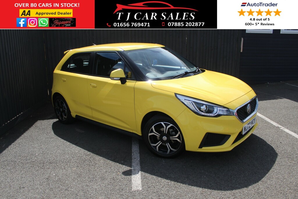 MG MG3 Hatchback 1.5 Vti-tech Excite 2022 Yellow