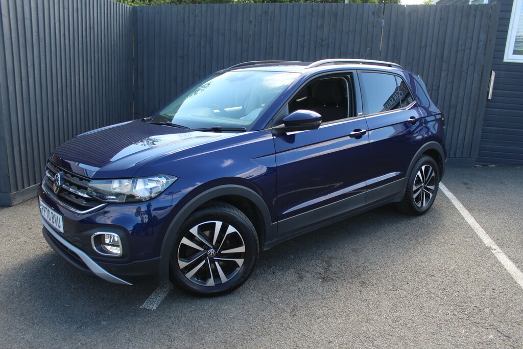 Volkswagen T-Cross Suv 1.0 Tsi United 2020 FP70BVU Blue #4