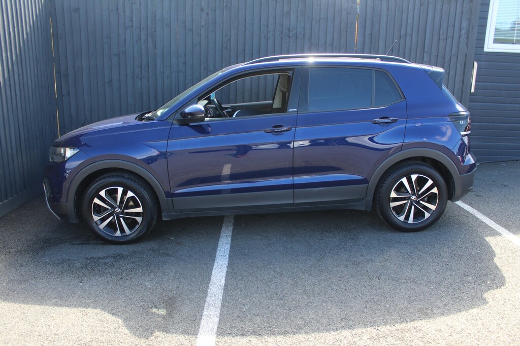 Volkswagen T-Cross Suv 1.0 Tsi United 2020 FP70BVU Blue #3