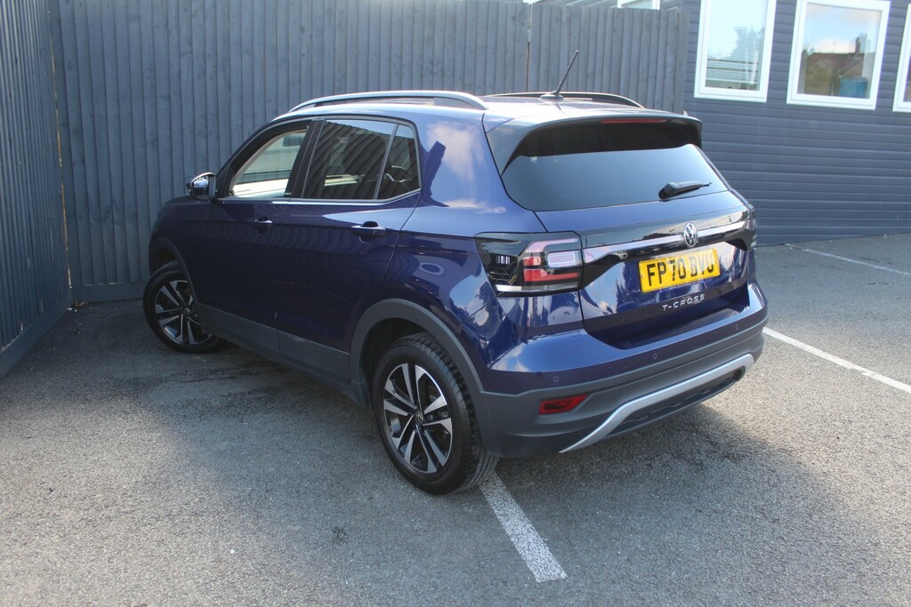 Volkswagen T-Cross Suv 1.0 Tsi United 2020 FP70BVU Blue #2