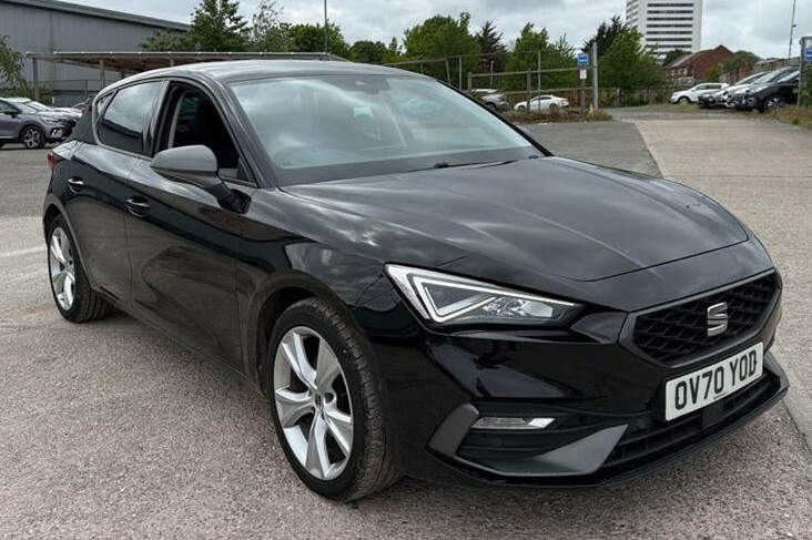 Seat Leon Hatchback 1.5 Tsi Evo Fr 2020 OV70YOD Black