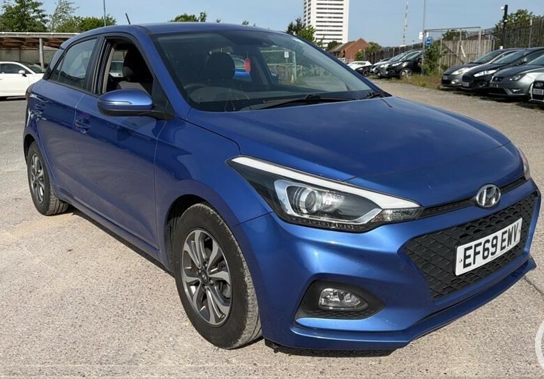 Hyundai I20 Hatchback 1.2 I20 Se 1.2 My20 2019 Blue