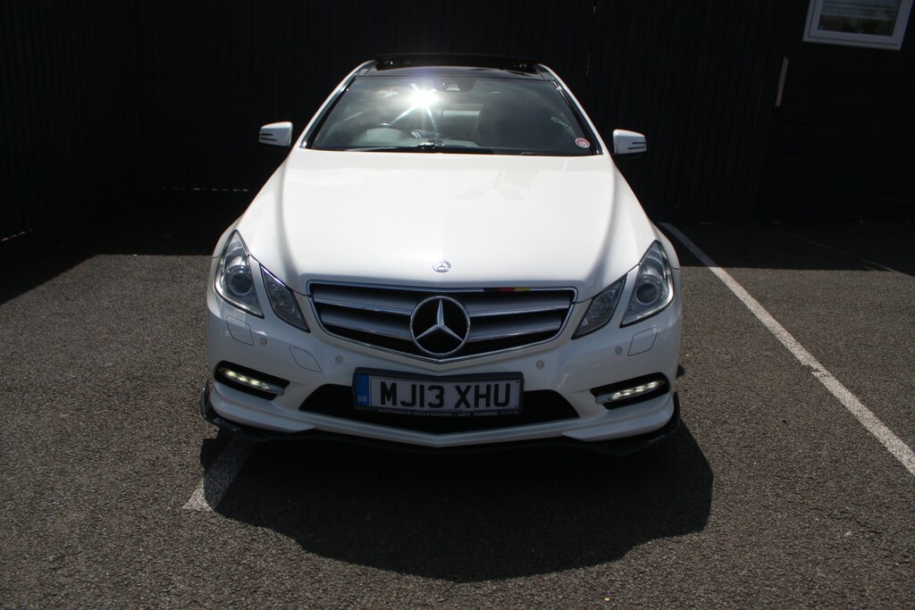 Mercedes-Benz E Class Coupe 3.0 E350 Cdi V6 Blueefficiency Sport 2013 White #3