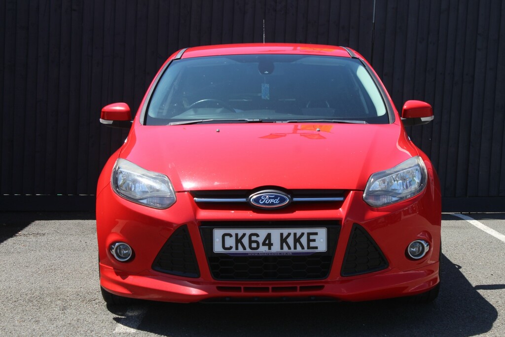 Ford Focus Hatchback 1.0 T Ecoboost Zetec S 2014 CK64KKE Red #5