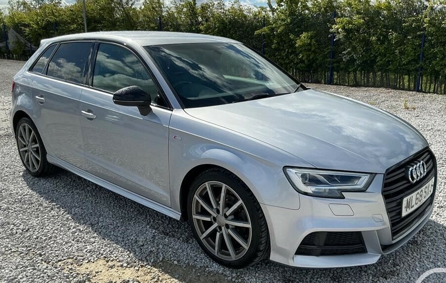 Audi A3 Hatchback 1.0 Tfsi 30 Black Edition 2018 ML68SXJ Silver