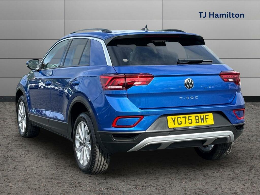 Volkswagen T-Roc 1.5 Tsi Match Dsg YG75BWF Blue #3