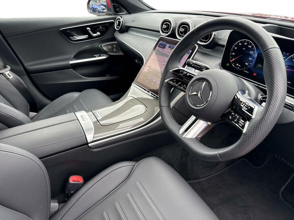 Mercedes-Benz C Class C300d Amg Line Premium Plus 9G-tronic Red #6