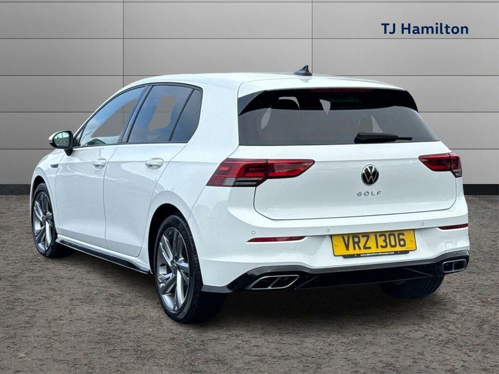 Volkswagen Golf 2.0 Tdi 150 R-line Dsg VRZ1306 White #3