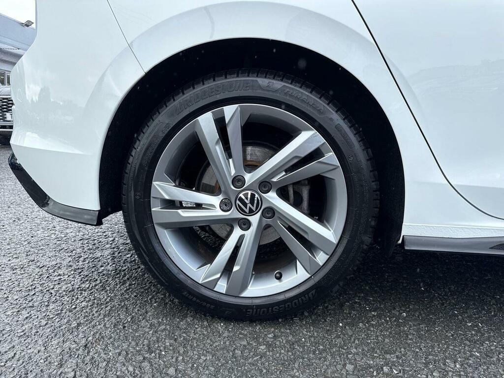 Volkswagen Golf 2.0 Tdi 150 R-line Dsg VRZ1306 White #5