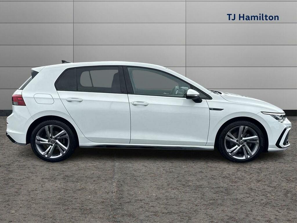Volkswagen Golf 2.0 Tdi 150 R-line Dsg VRZ1306 White #4