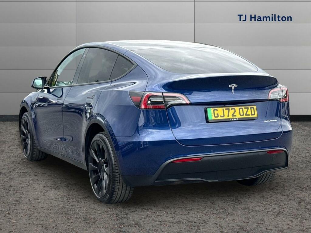 Tesla Model Y Long Range Awd GJ72OZD Blue #3