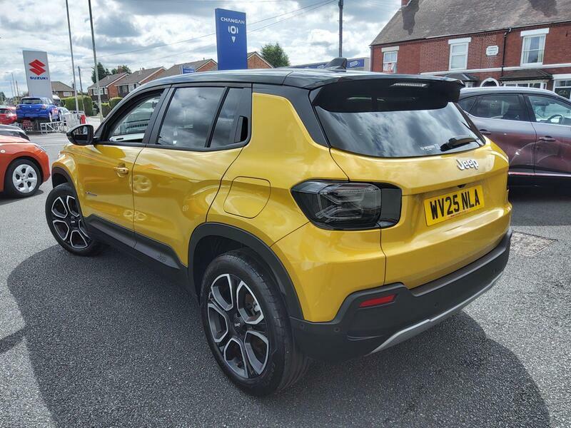 Jeep Avenger 1.2 Summit Euro 6 Ss WV25NLA Yellow #4