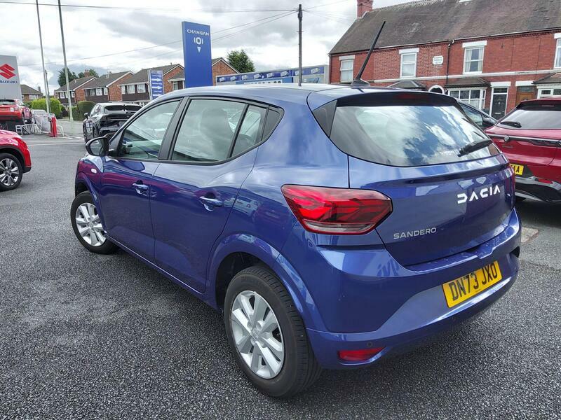 Dacia Sandero 1.0 Tce Expression Euro 6 Ss DN73JXO Blue #4