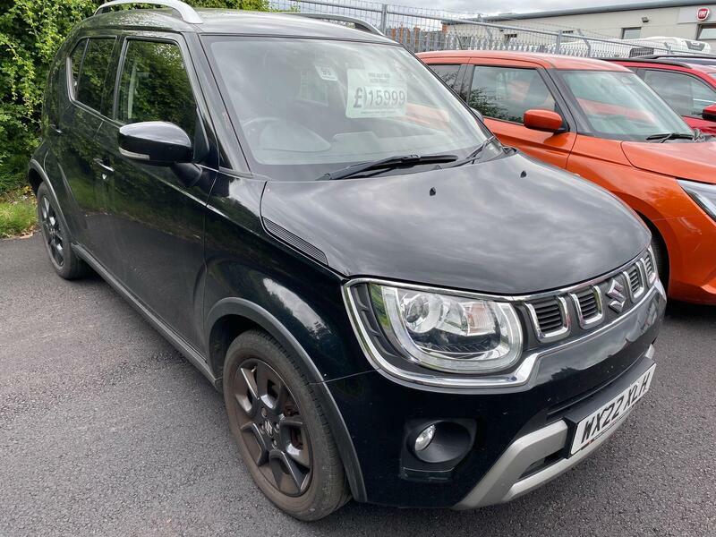 Suzuki Ignis 1.2 Dualjet Mhev Sz5 Cvt Euro 6 Ss WX22XLH Black