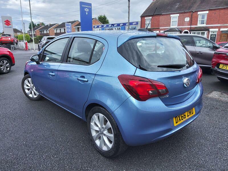 Vauxhall Corsa 1.4I Ecoflex Energy Easytronic Euro 6 Ss A DX66ZRD Blue #4