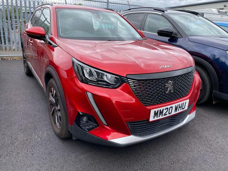 Peugeot 2008 1.2 Puretech Allure Euro 6 Ss MM20WHU Red
