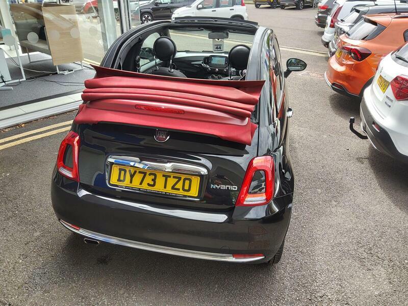 Fiat 500C 1.0 Mhev Convertible Euro 6 Ss Black #3