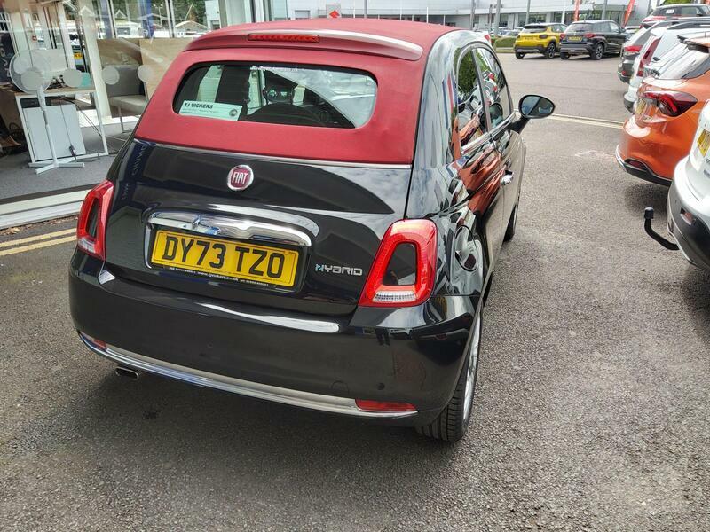 Fiat 500C 1.0 Mhev Convertible Euro 6 Ss Black #6