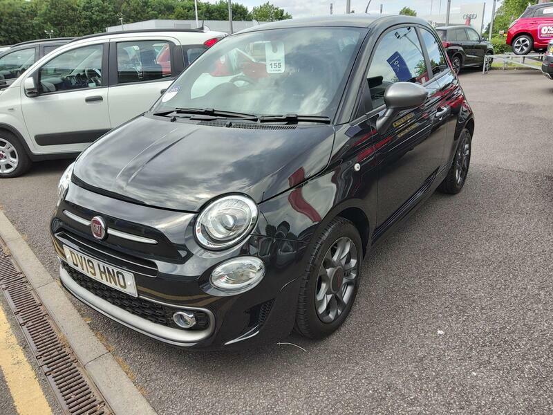 Fiat 500 1.2 S Hatchback Euro 6 Ss 69 Black #2