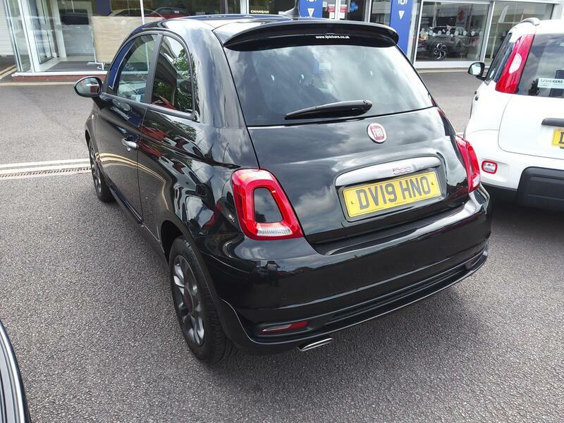 Fiat 500 1.2 S Hatchback Euro 6 Ss 69 Black #3