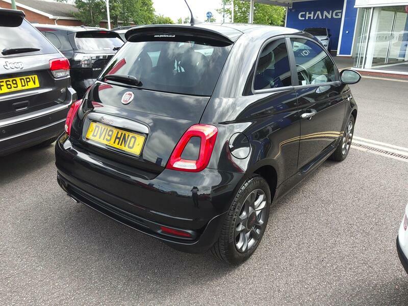 Fiat 500 1.2 S Hatchback Euro 6 Ss 69 Black #4