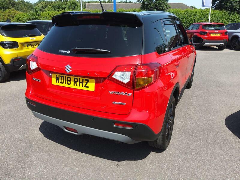 Suzuki Vitara 1.4 Boosterjet S Allgrip Euro 6 Ss Red #4