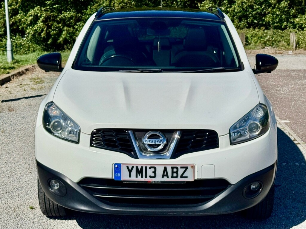 Nissan Qashqai 1.6 117 360 Hatchback YM13ABZ White #5