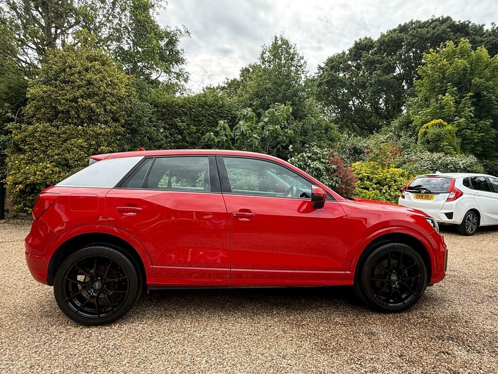Audi Q2 1.0 Tfsi Sport Euro 6 Ss SK18XVX Red #4