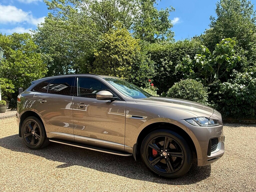 Jaguar F-Pace 3.0 D300 V6 S Awd Euro 6 Ss OV66RBO Brown #2