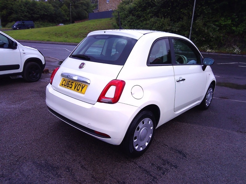Fiat 500 Pop White #6