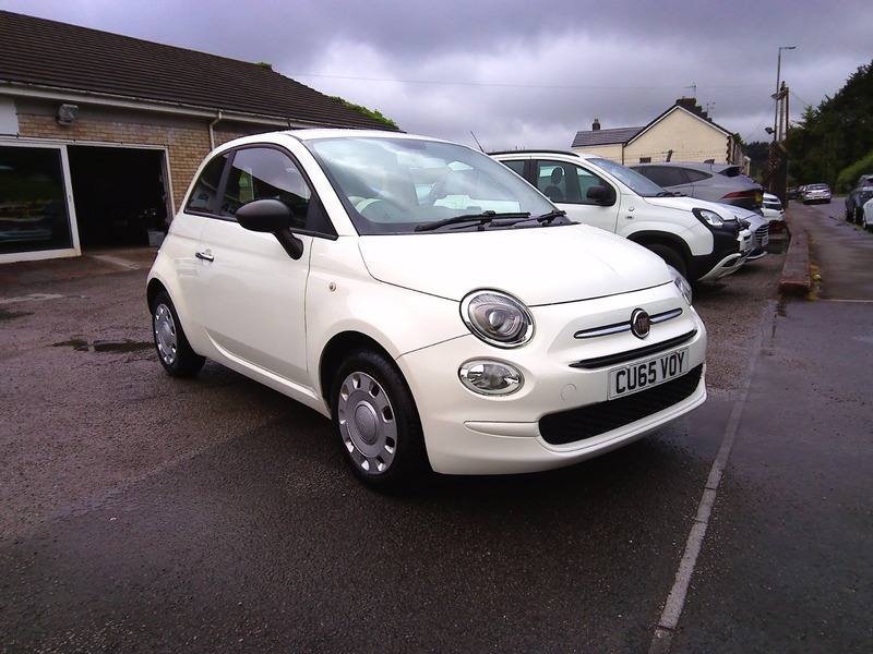 Fiat 500 Pop White #3