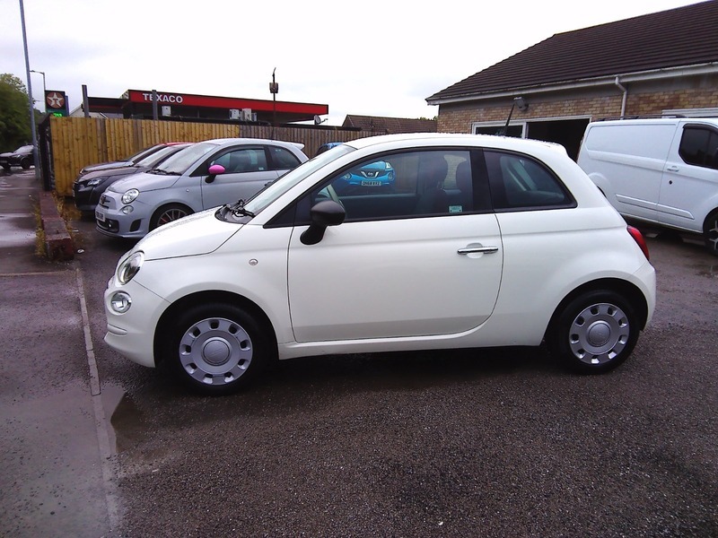 Fiat 500 Pop White #4