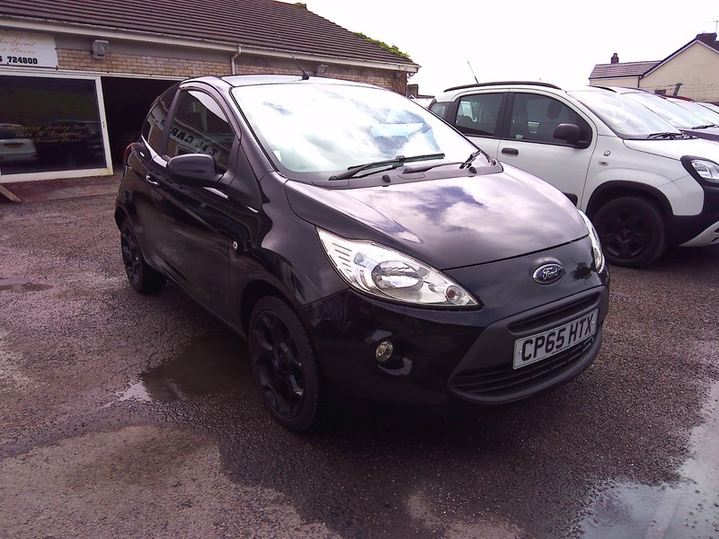 Ford KA Zetec Black Edition Black #3