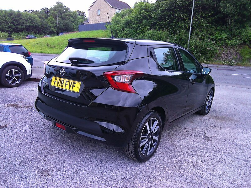 Nissan Micra Ig-t Acenta Black #6