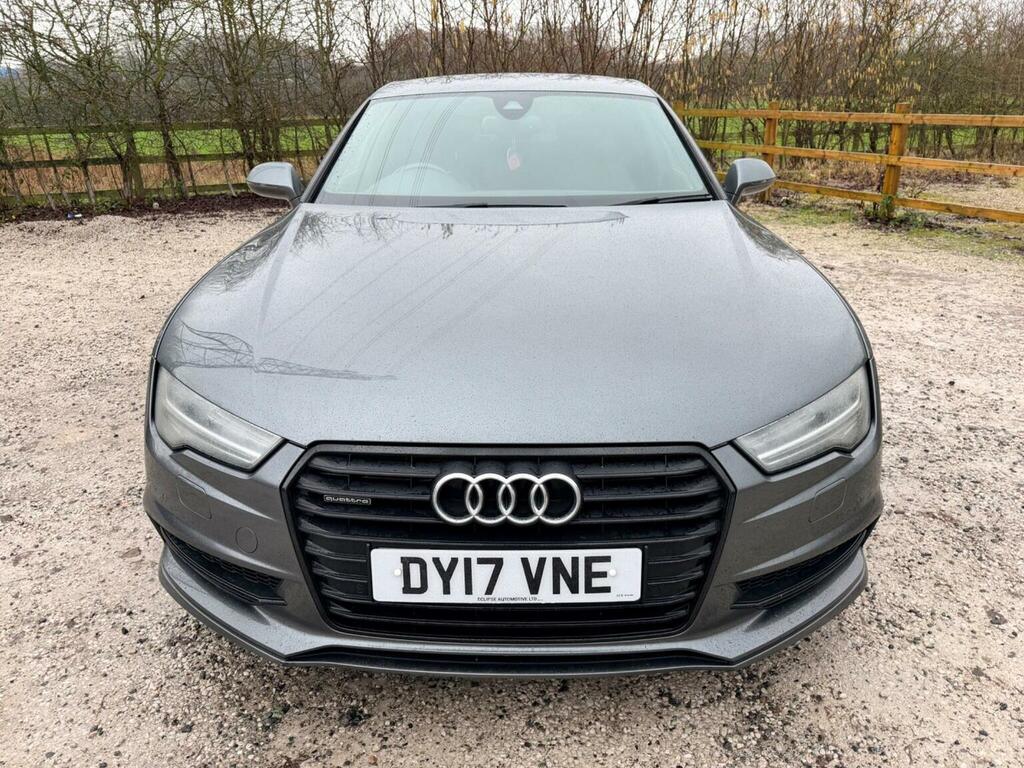 Audi A7 Hatchback 3.0 Tdi V6 Black Edition Sportback S Tro DY17VNE Grey #2