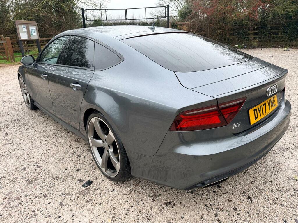 Audi A7 Hatchback 3.0 Tdi V6 Black Edition Sportback S Tro DY17VNE Grey #5
