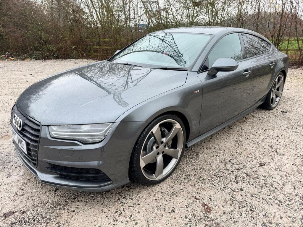 Audi A7 Hatchback 3.0 Tdi V6 Black Edition Sportback S Tro DY17VNE Grey #3