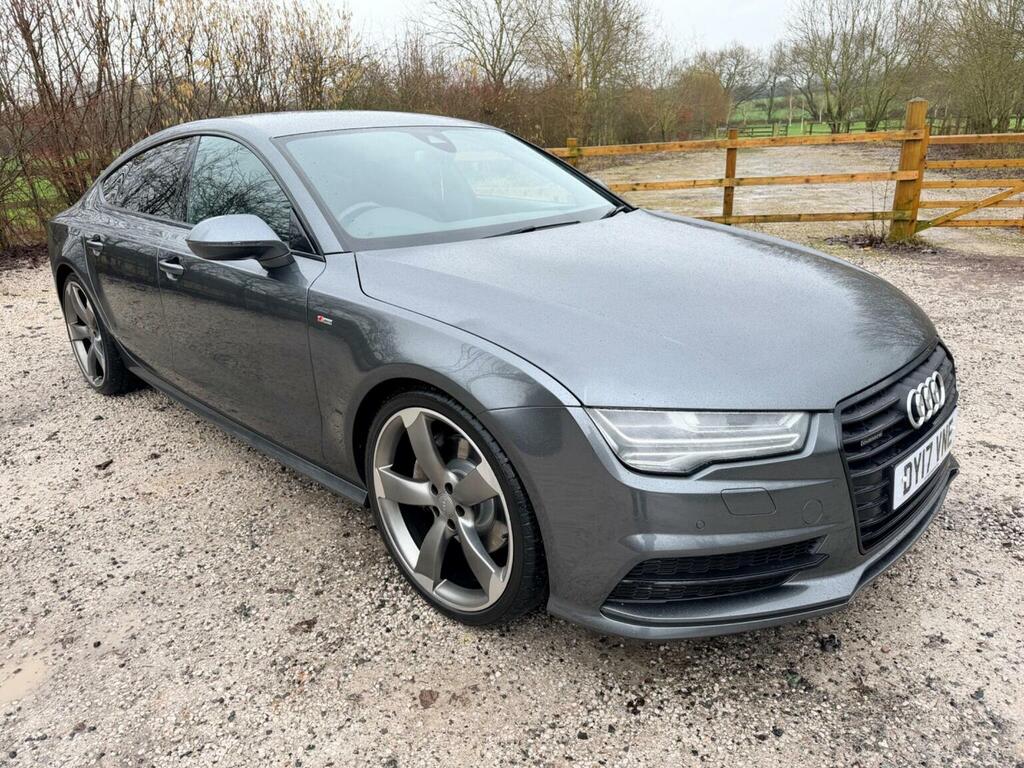 Audi A7 Hatchback 3.0 Tdi V6 Black Edition Sportback S Tro Grey